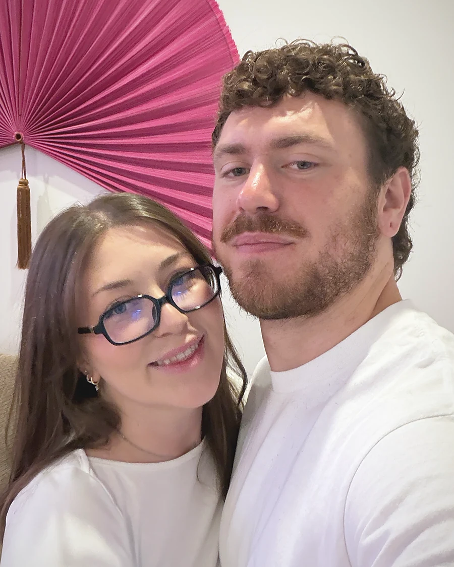 Carson and Brietta, the two people behind Ayinor & Co.